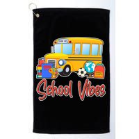 School Vibes Back to School Golf Towel