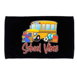 School Vibes Back to School Microfiber Hand Towel