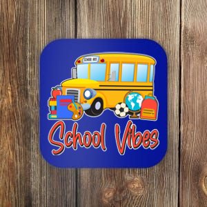 School Vibes Back to School Coaster