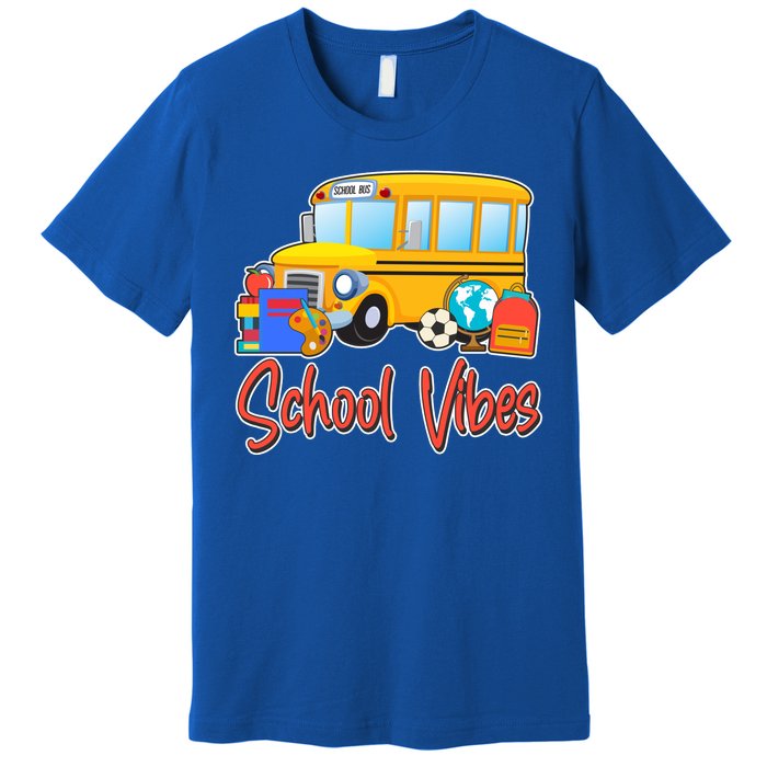 School Vibes Back to School Premium T-Shirt