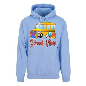 School Vibes Back to School Unisex Surf Hoodie