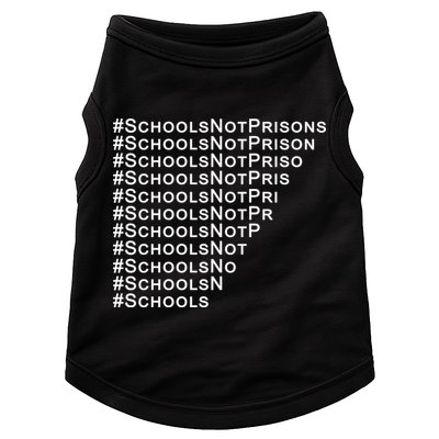 Schools Not Prisons Doggie Tank