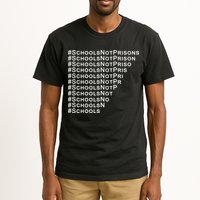 Schools Not Prisons Tall T-Shirt