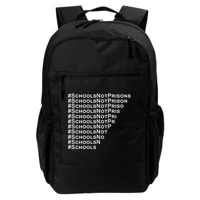 Schools Not Prisons Backpack