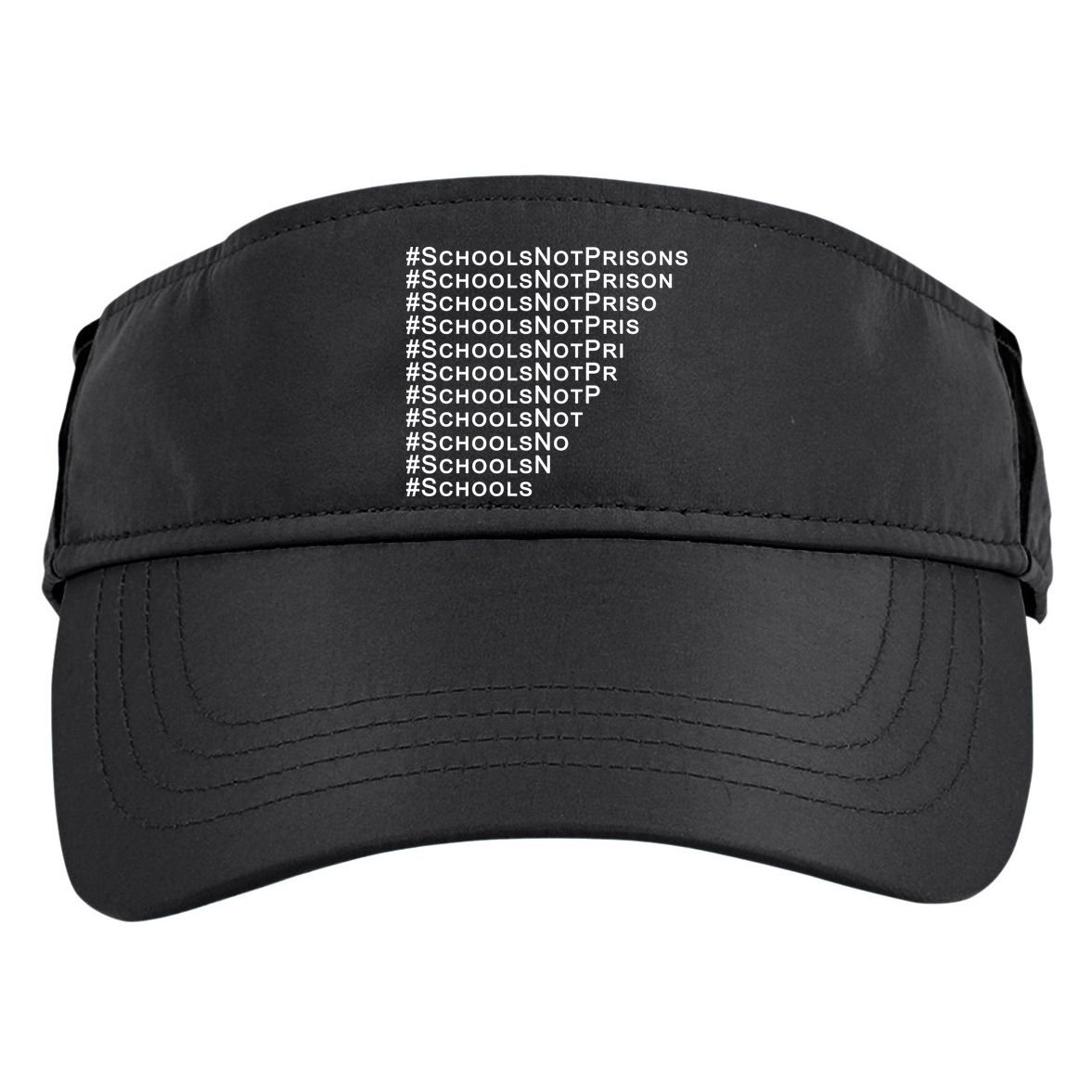 Schools Not Prisons Adult Drive Performance Visor