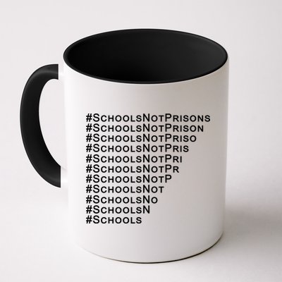 Schools Not Prisons Mug
