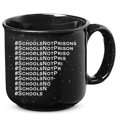 Schools Not Prisons 15oz Campfire Ceramic Mug