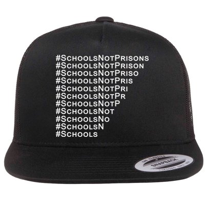 Schools Not Prisons Flatbill Hat