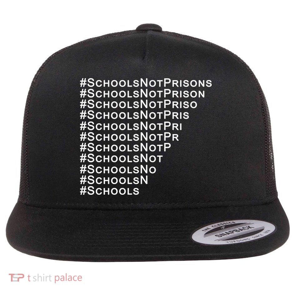 Schools Not Prisons Flatbill Hat