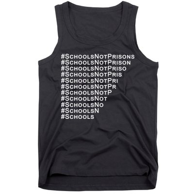 Schools Not Prisons Tank Top