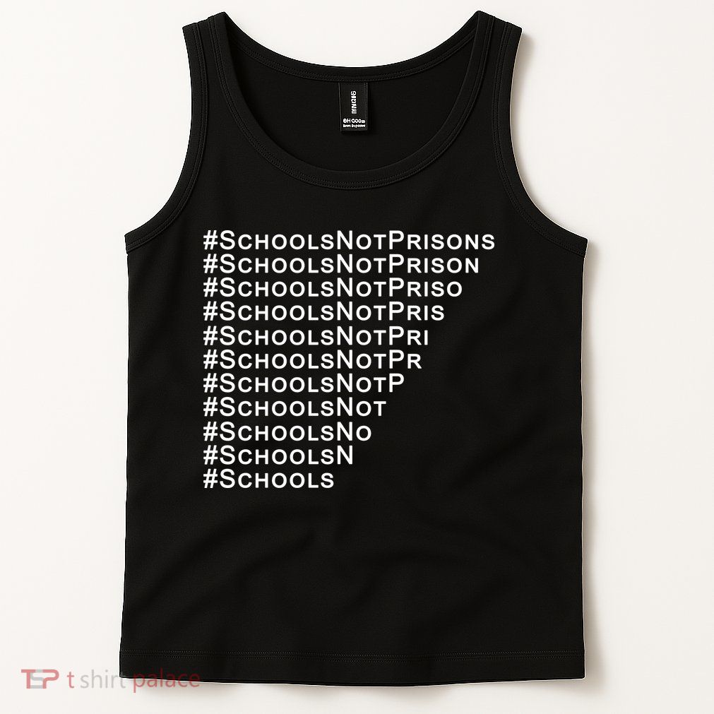 Schools Not Prisons Tank Top