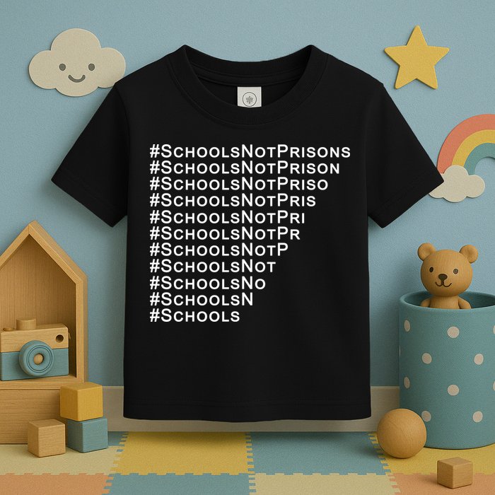 Schools Not Prisons Toddler T-Shirt