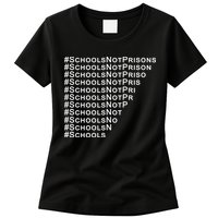 Schools Not Prisons Womens T-Shirt