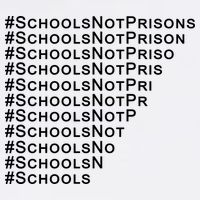 Schools Not Prisons Garment-Dyed Sweatshirt