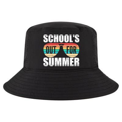 School's Out For Summer Shades Cool Comfort Performance Bucket Hat