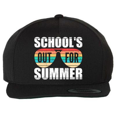 School's Out For Summer Shades Wool Snapback Cap