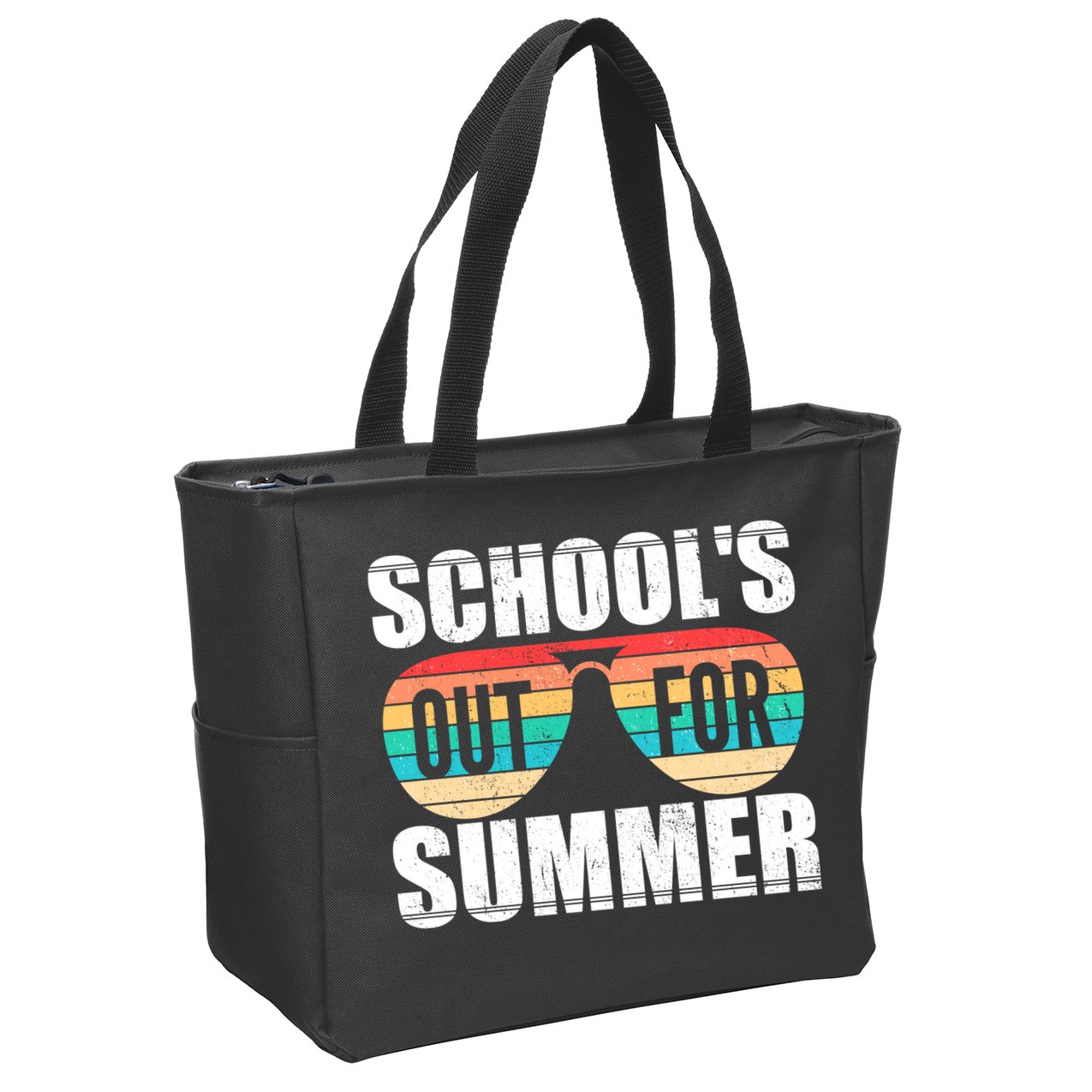 School's Out For Summer Shades Zip Tote Bag
