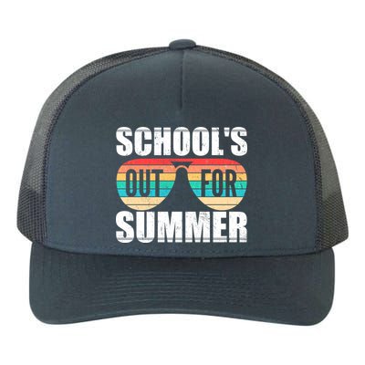 School's Out For Summer Shades Yupoong Adult 5-Panel Trucker Hat