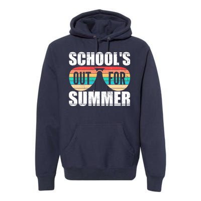 School's Out For Summer Shades Premium Hoodie