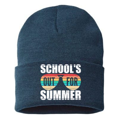 School's Out For Summer Shades Sustainable Knit Beanie