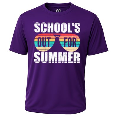 School's Out For Summer Shades Performance Shirt
