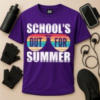 School's Out For Summer Shades Cooling Performance Crew T-Shirt