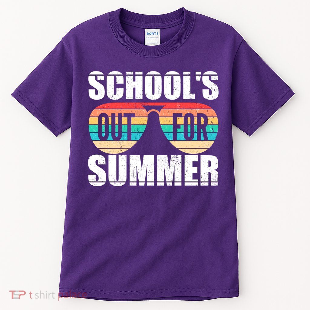 School's Out For Summer Shades Tall T-Shirt