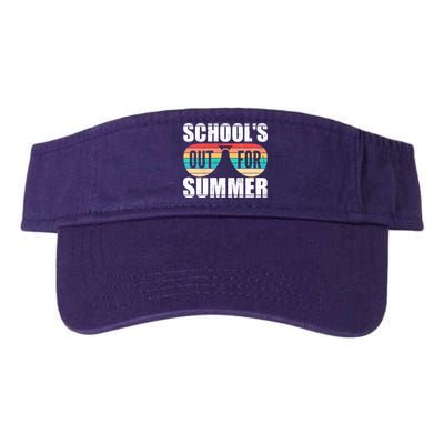 School's Out For Summer Shades Valucap Bio-Washed Visor