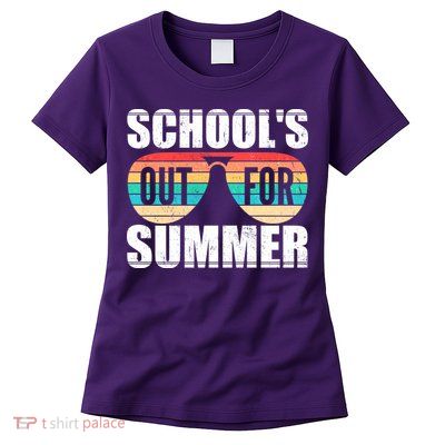School's Out For Summer Shades Womens T-Shirt