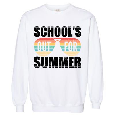 School's Out For Summer Shades Garment-Dyed Sweatshirt
