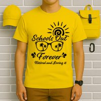 Schools Out Forever Retired & Loving It T-Shirt
