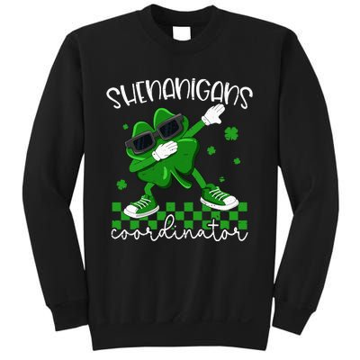 Shenanigans Coordinator Irish Shamrock Funny St Patricks Day Sweatshirt