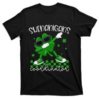 Shenanigans Coordinator Irish Shamrock Funny St Patricks Day T-Shirt