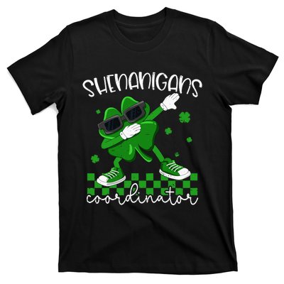 Shenanigans Coordinator Irish Shamrock Funny St Patricks Day T-Shirt