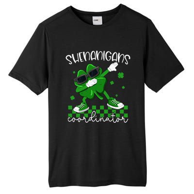 Shenanigans Coordinator Irish Shamrock Funny St Patricks Day Tall Fusion ChromaSoft Performance T-Shirt