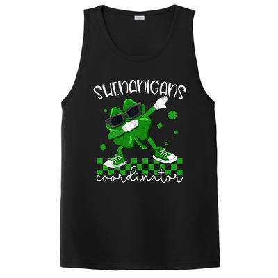 Shenanigans Coordinator Irish Shamrock Funny St Patricks Day PosiCharge Competitor Tank