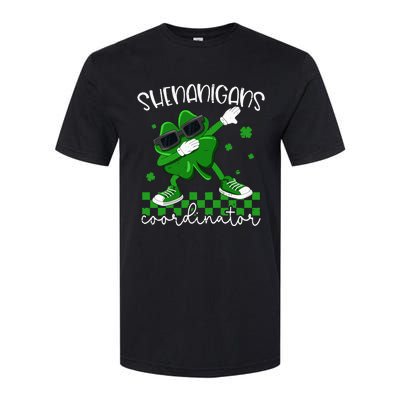 Shenanigans Coordinator Irish Shamrock Funny St Patricks Day Softstyle CVC T-Shirt