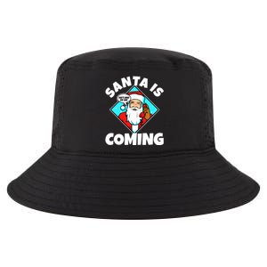 Santa Claus Is Coming ThatS What She Said Gift Cool Comfort Performance Bucket Hat