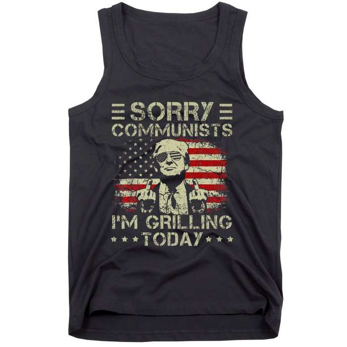 Sorry Communists IM Grilling Today Tank Top