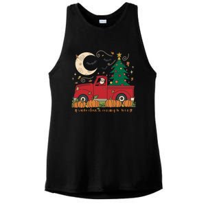 Santa Claus Is Coming To Town Christmas Meaningful Gift Ladies PosiCharge Tri-Blend Wicking Tank