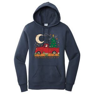 Santa Claus Is Coming To Town Christmas Meaningful Gift Women's Pullover Hoodie