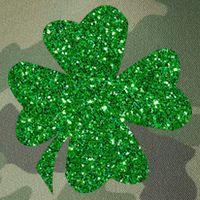 Sparkle Clover Irish For St Patricks & Pattys Day Legacy Tie Dye Trucker Hat