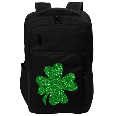Sparkle Clover Irish For St Patricks & Pattys Day Impact Tech Backpack