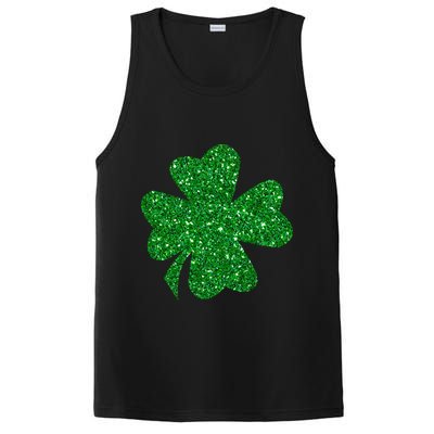 Sparkle Clover Irish For St Patricks & Pattys Day PosiCharge Competitor Tank