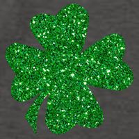 Sparkle Clover Irish For St Patricks & Pattys Day Vector Backpack