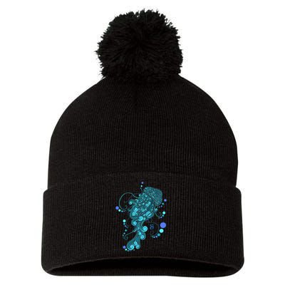 String Cheese Incident Jelly Fish Pom Pom 12in Knit Beanie