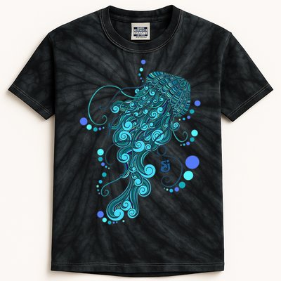 String Cheese Incident Jelly Fish Kids Tie-Dye T-Shirt
