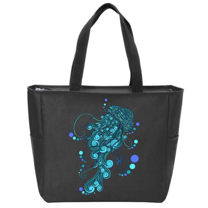 String Cheese Incident Jelly Fish Zip Tote Bag