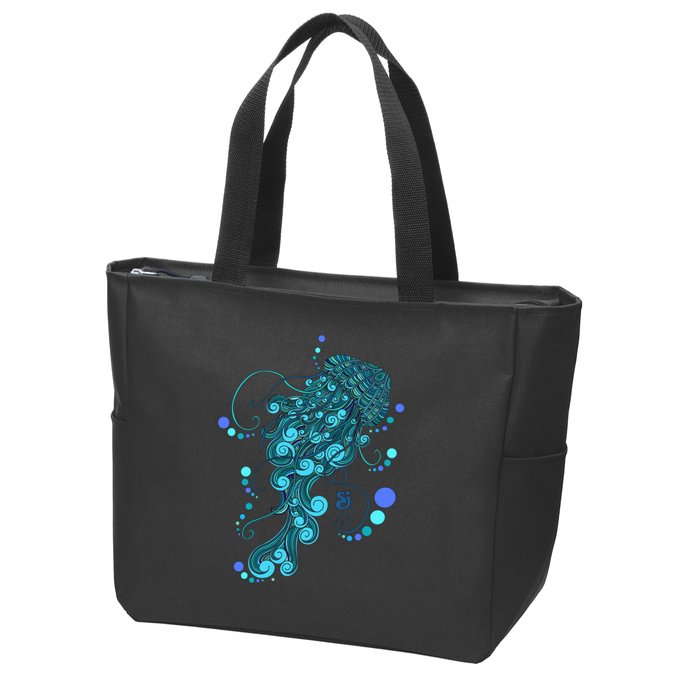 String Cheese Incident Jelly Fish Zip Tote Bag
