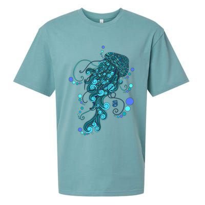 String Cheese Incident Jelly Fish Sueded Cloud Jersey T-Shirt